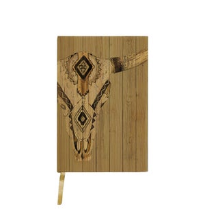 Tribal Longhorn Skull Journal